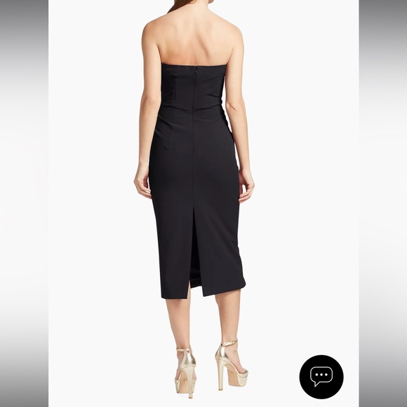 Cinque à Sept McKenna strapless midi dress - Picture 4 of 7